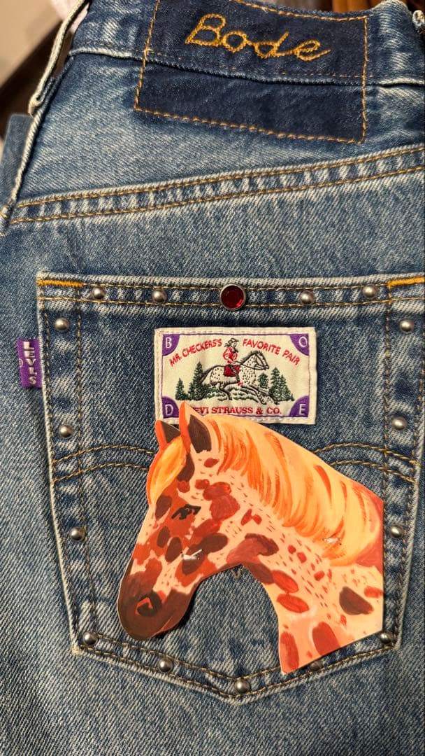 パンツ 25/32 LEVI'S BODE BARREL LACER JEANS