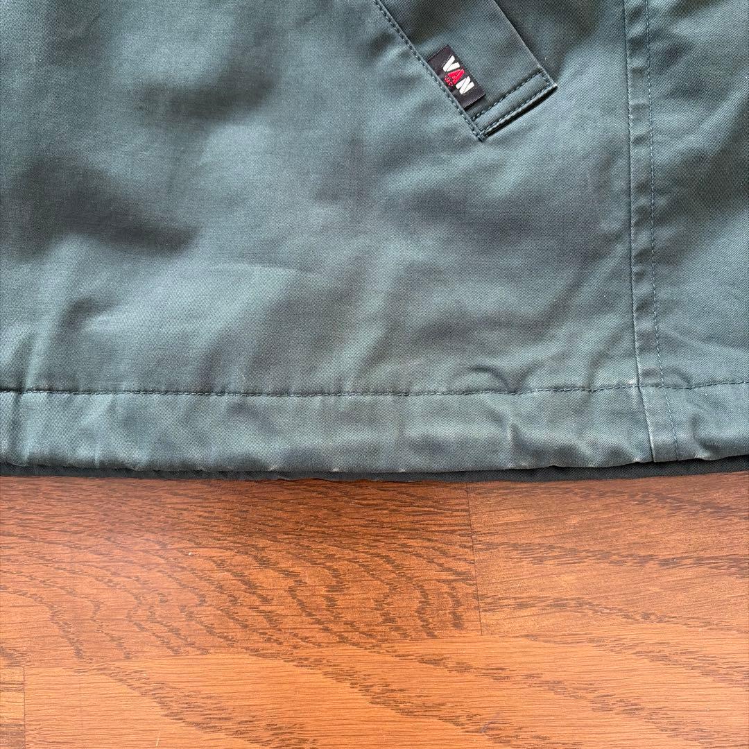 VANJACKET アウター　ジャケット　グリーン　裏地有り　メンズM