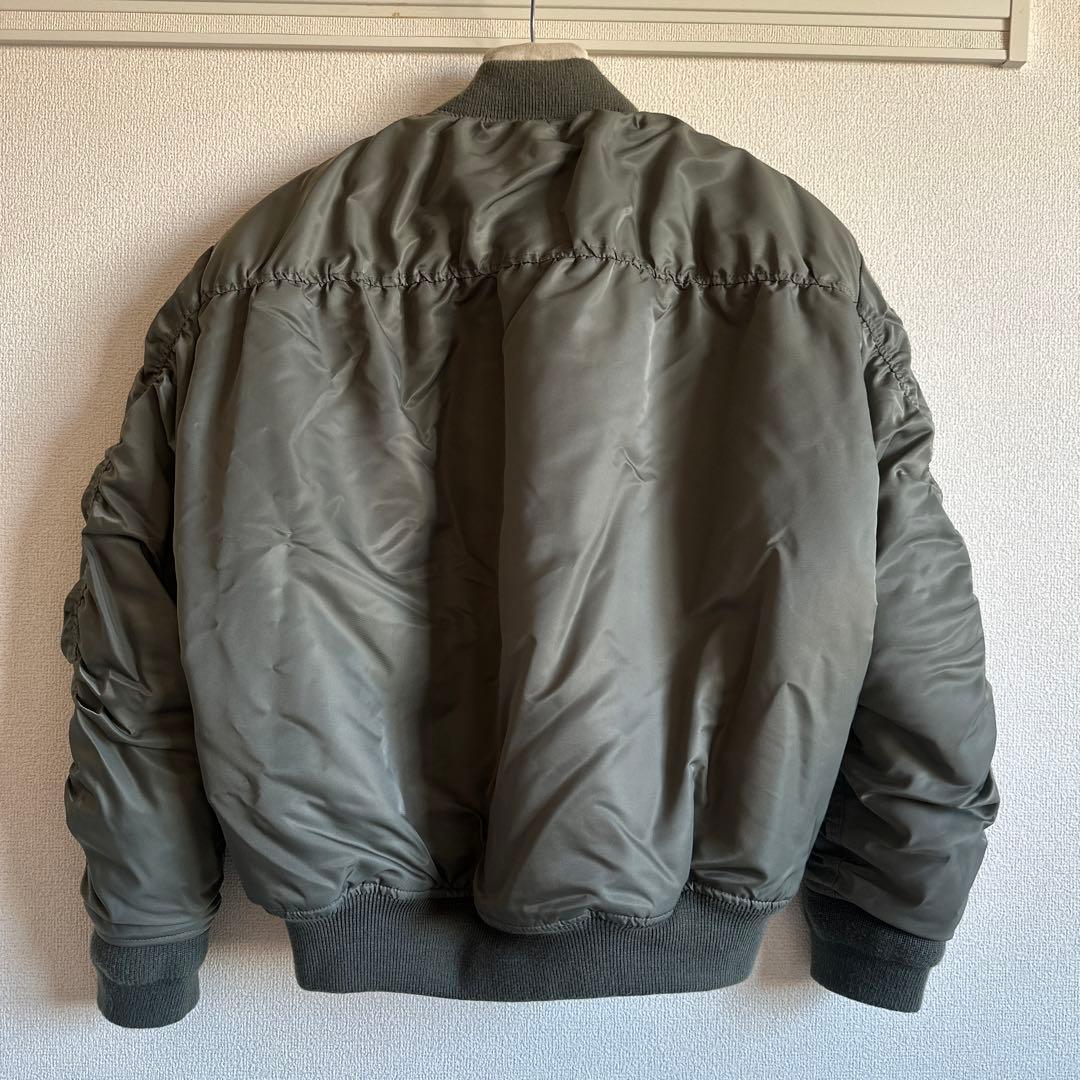 ジャケット・アウター CLANE BACK GATHER MA1