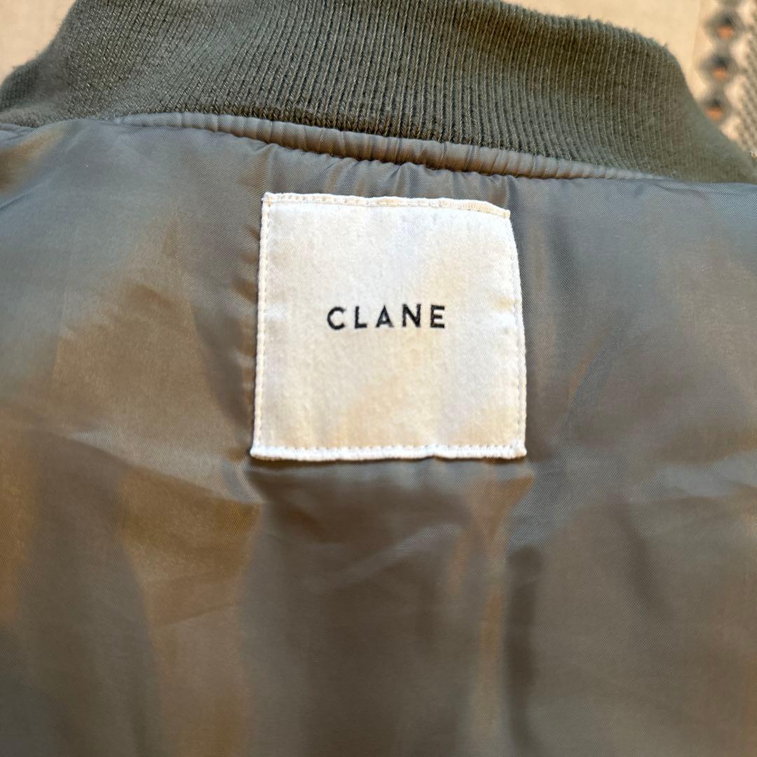 ジャケット・アウター CLANE BACK GATHER MA1