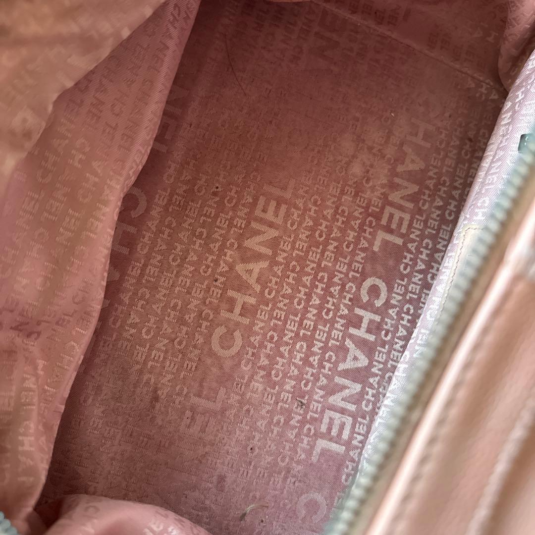 れん　CHANEL シャネル　ボストンバッグ　ピンク