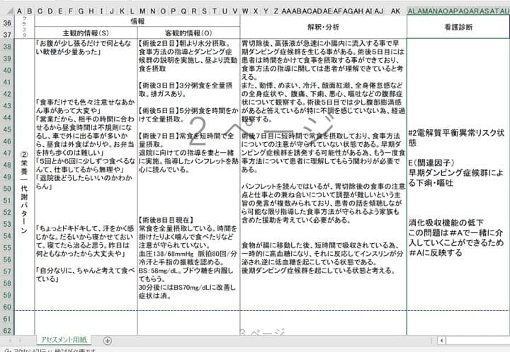 ゆ様 看護実習 手順書 関連図 アセスメント 実習記録 事前学習 看護師 国試