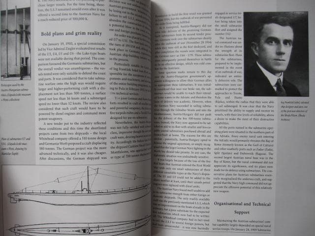 洋書 Austro-Hungarian Submarines in WWI