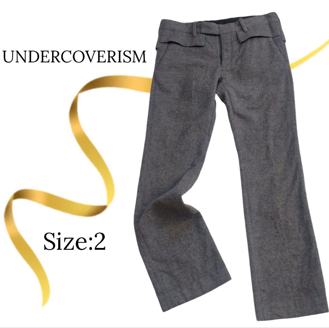 ★美品★アンダーカバーイズム　ウールパンツ　カシミヤ　UNDERCOVERISM