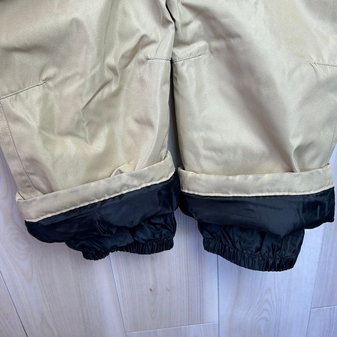 【キッズ】YUK スノーボードウェア 120 ホワイト/ベージュ　オシャレ
