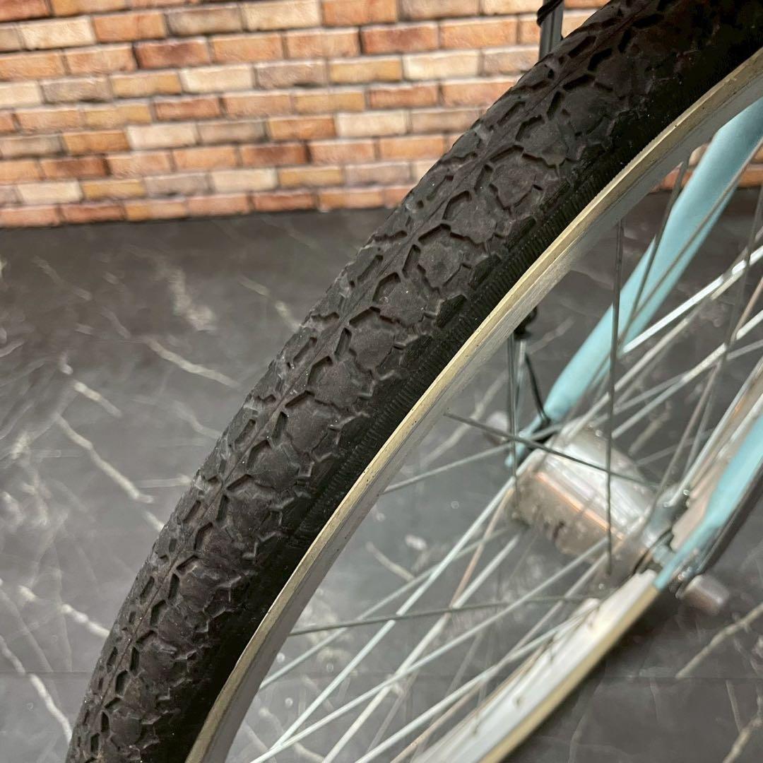 【124】子供用自転車 子供車 ami 水色 22インチ 変速付き