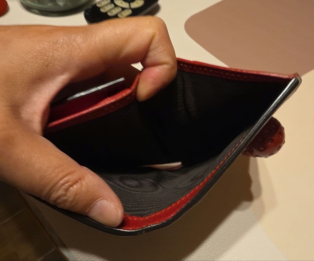 GUCCI チェリー装飾 折り財布