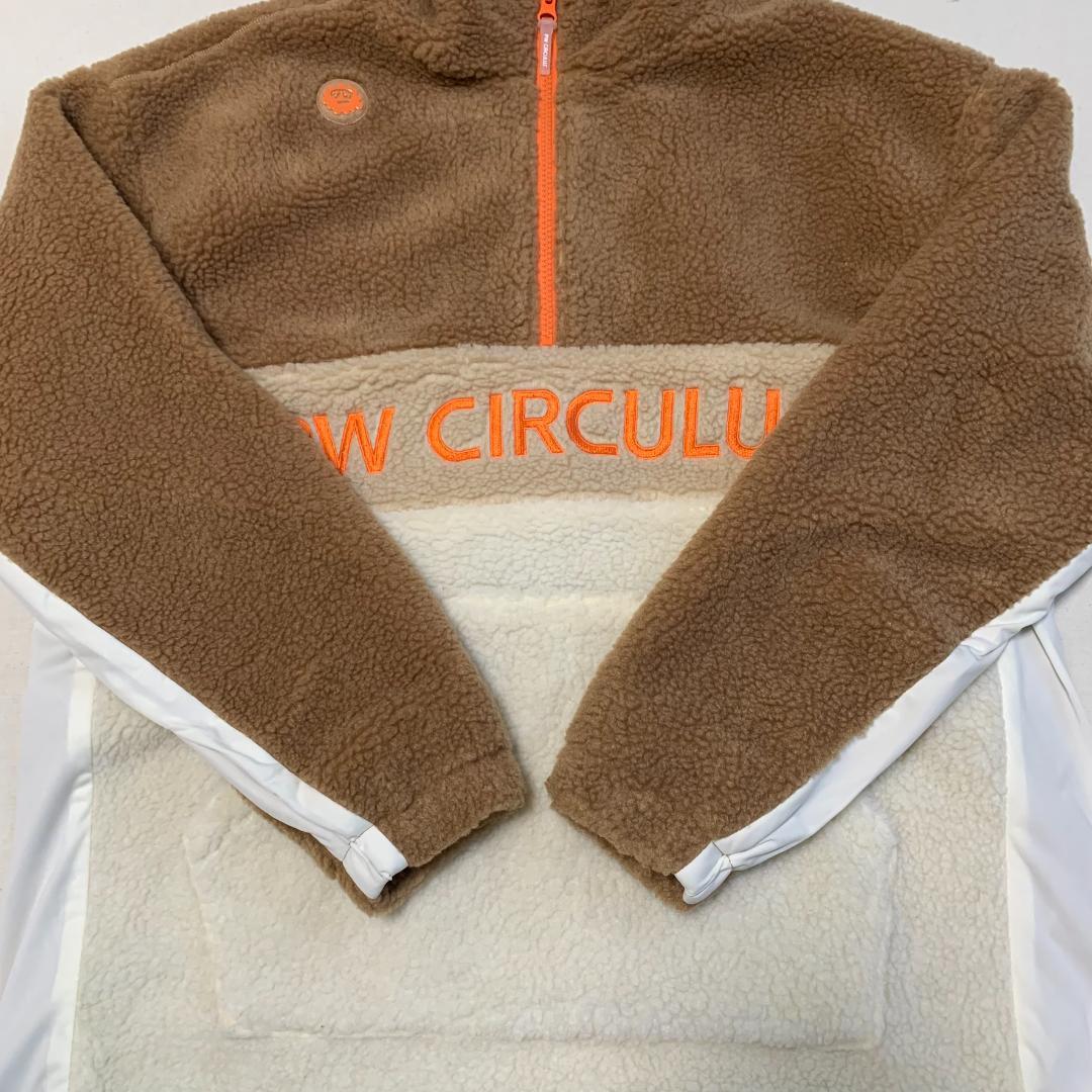 PW CIRCULUS ピーダブリューサーキュラス ボア ハーフジップフーデッド