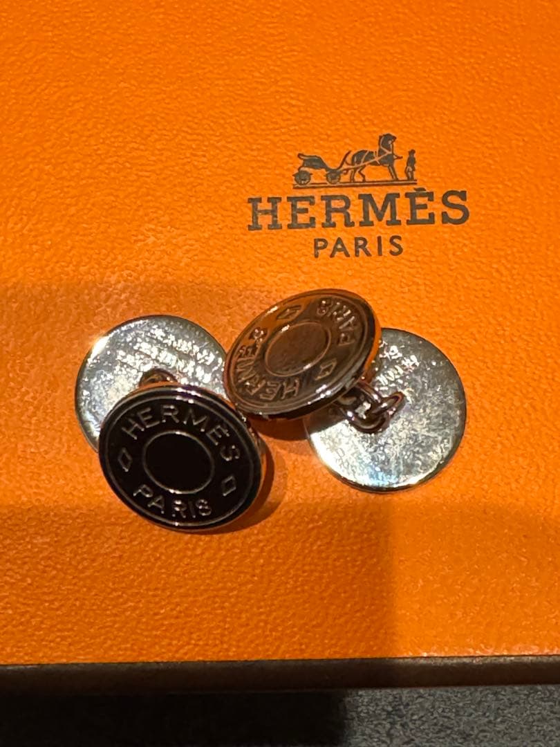 HERMES エルメス チェーン セリエ カフス　カフリングス