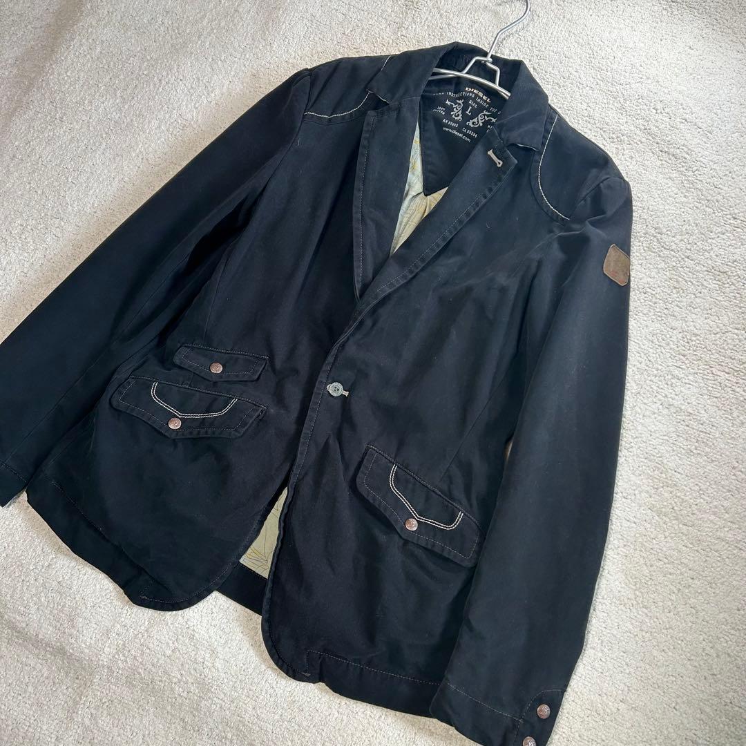 DIESEL ディーゼル　テーラドジャケット　コットンジャケット　L