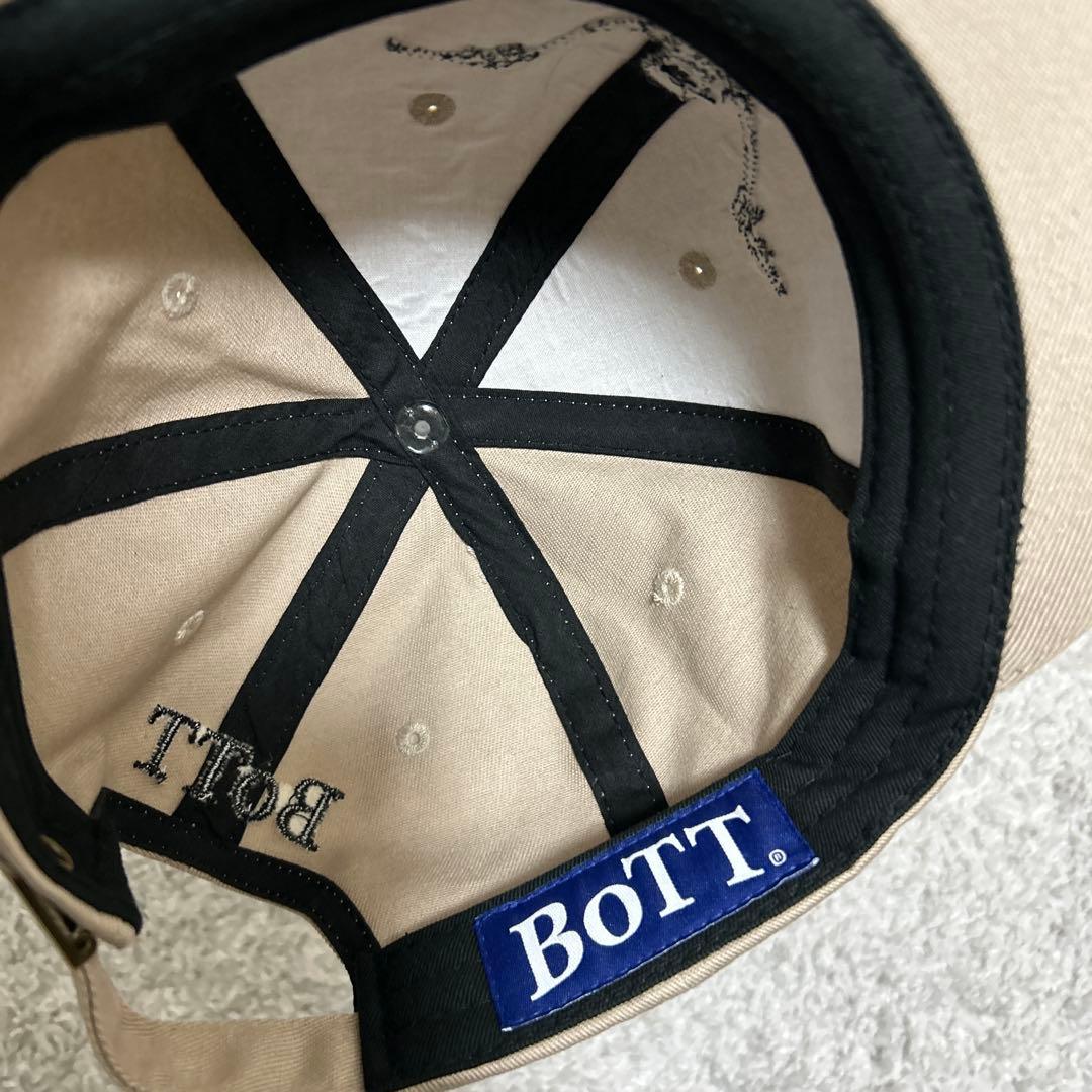 BoTT ベージュキャップ スケルトンデザイン
