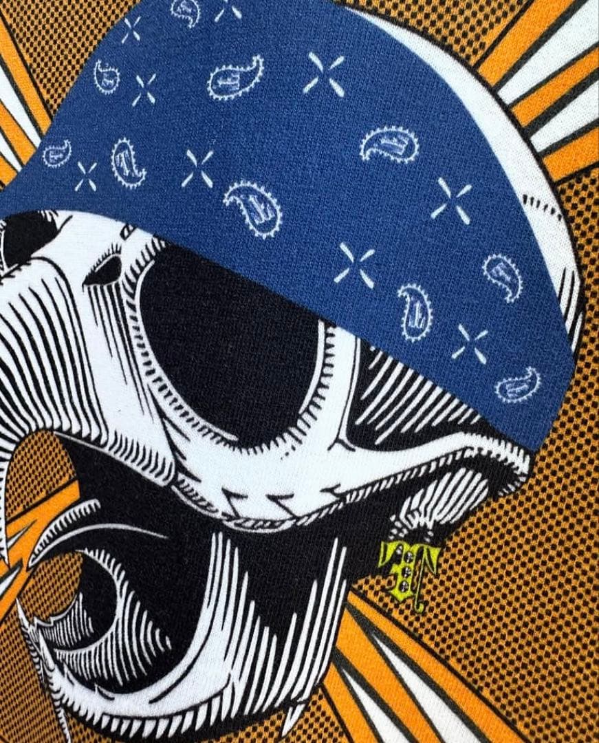 トップス TRIPLE ACE CLUB BANDANAHAWK White L size