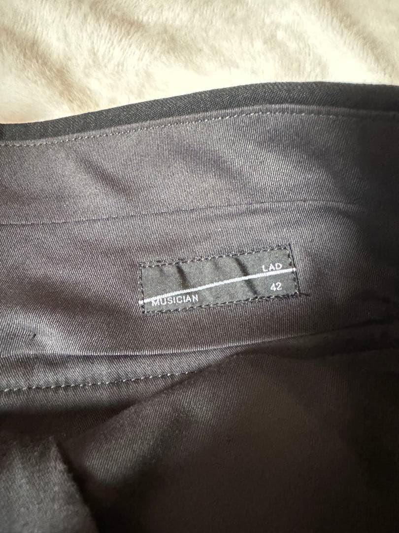パンツ LAD MUSICIAN ASYMMETRY CULOTTE 19AW