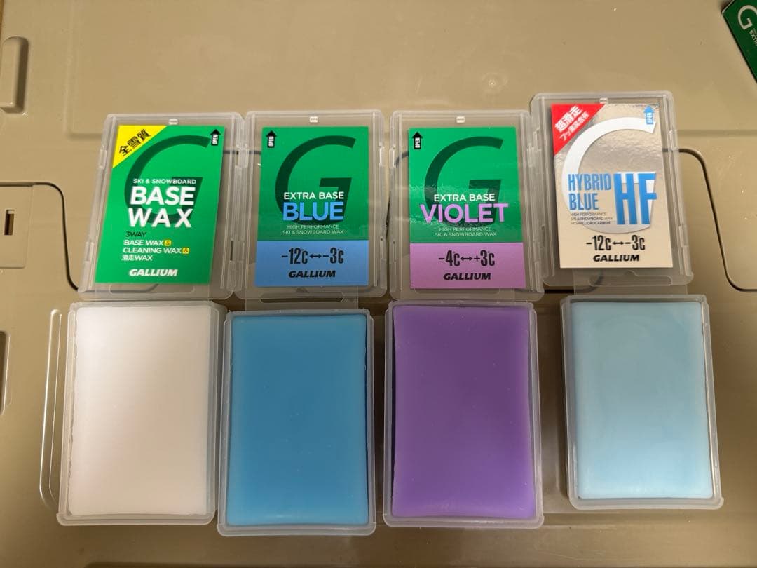 【未使用品多数】GALLIUM アイロン ワックス 詰め合わせ