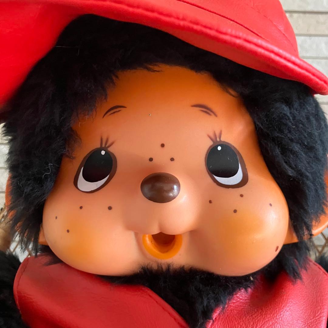 【椅子付✨レア！特大】昭和レトロ モンチッチ？大助くん？ヴィンテージ ぬいぐるみ