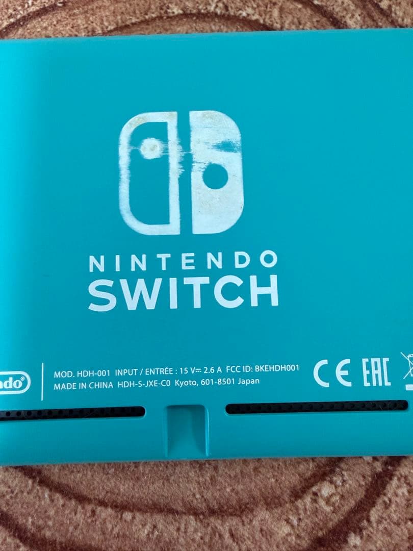 Nintendo Switch Lite ターコイズ本体のみ　箱無し