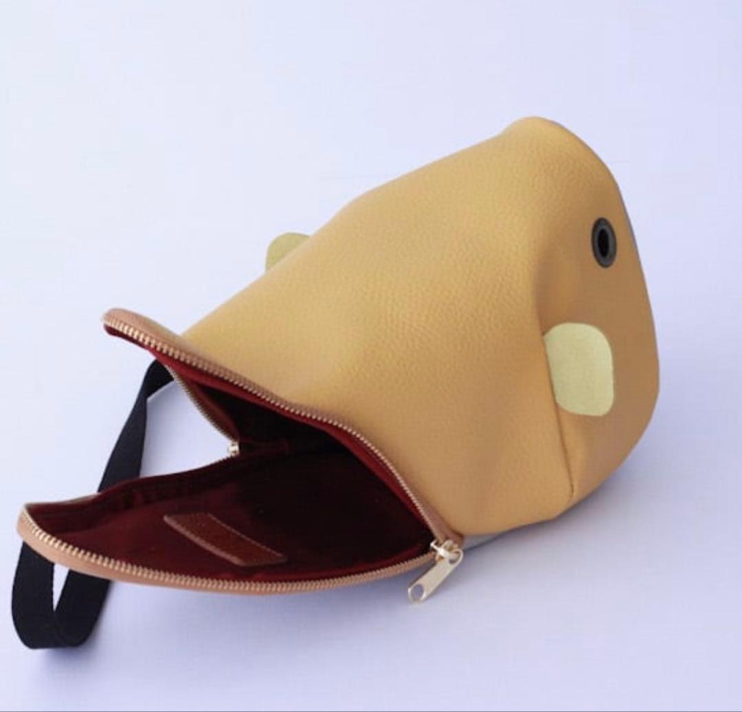 かばんばか　ふっくらふぐバッグ