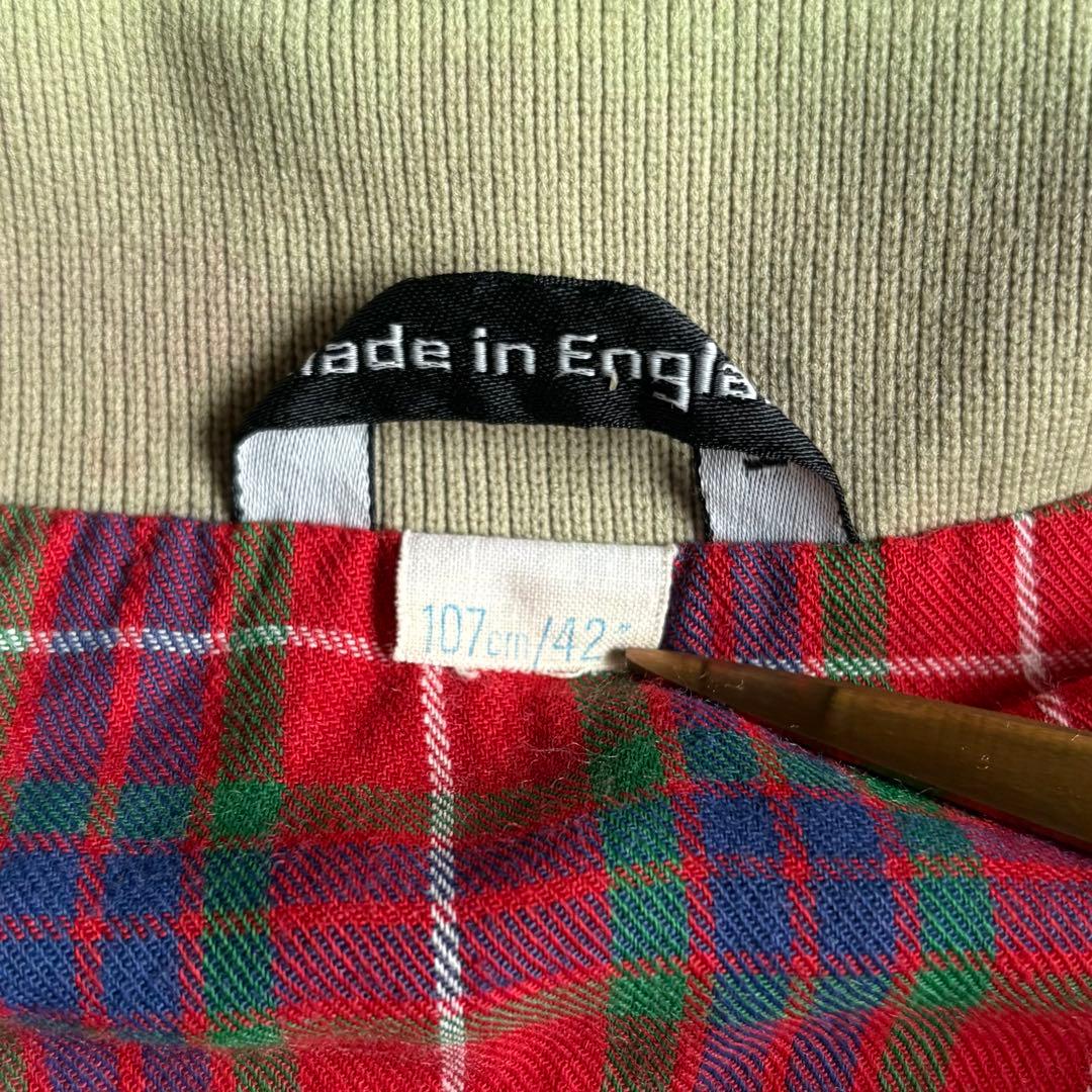 【80s BARACUTA】G9 ハリントンジャケット　UK製　vintage