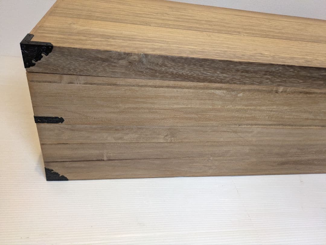 桐箱 衣装箱 横95cm 高さ27cm 奥行44cm 2段