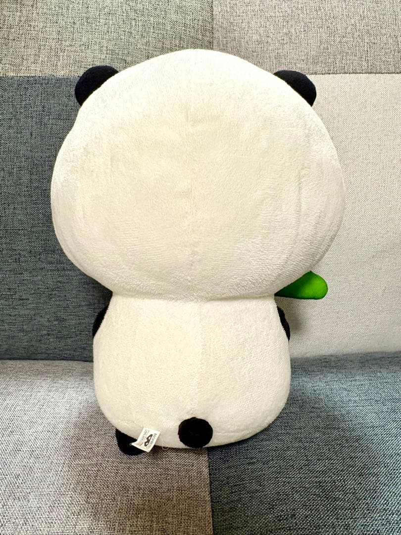 にしむらゆうじ ごきげんぱんだ でっかいぬいぐるみ　ねぎとぱんだ　ネギ