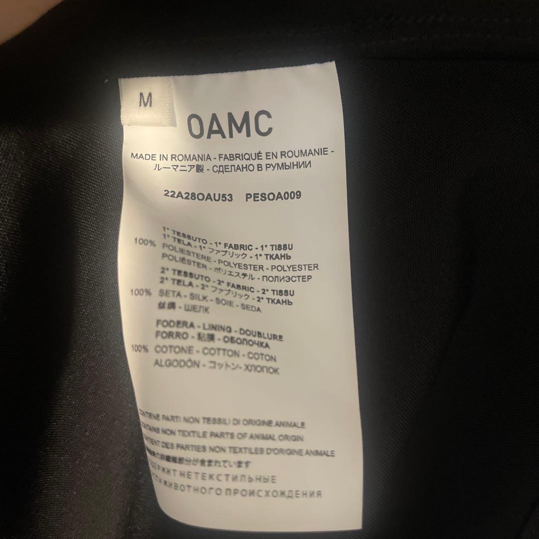 【美品】OAMC ブラック ジャケット M