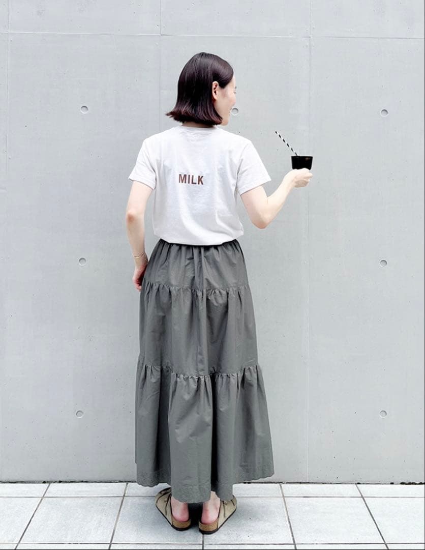SUNSHINE+CLOUD購入Ｔシャツcoffee/milk新品Lサイズc&s