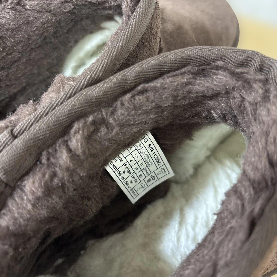UGG 厚底 ウルトラミニ プラットフォーム ブーツ スエード 23cm(6)