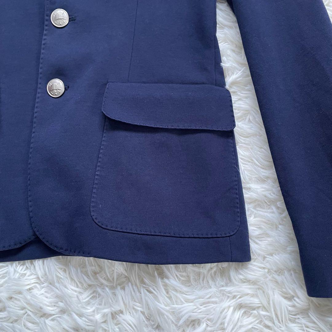 RALPH LAURENラルフローレン 紺ブレ銀ボタンエンブレムワッペン刺繍