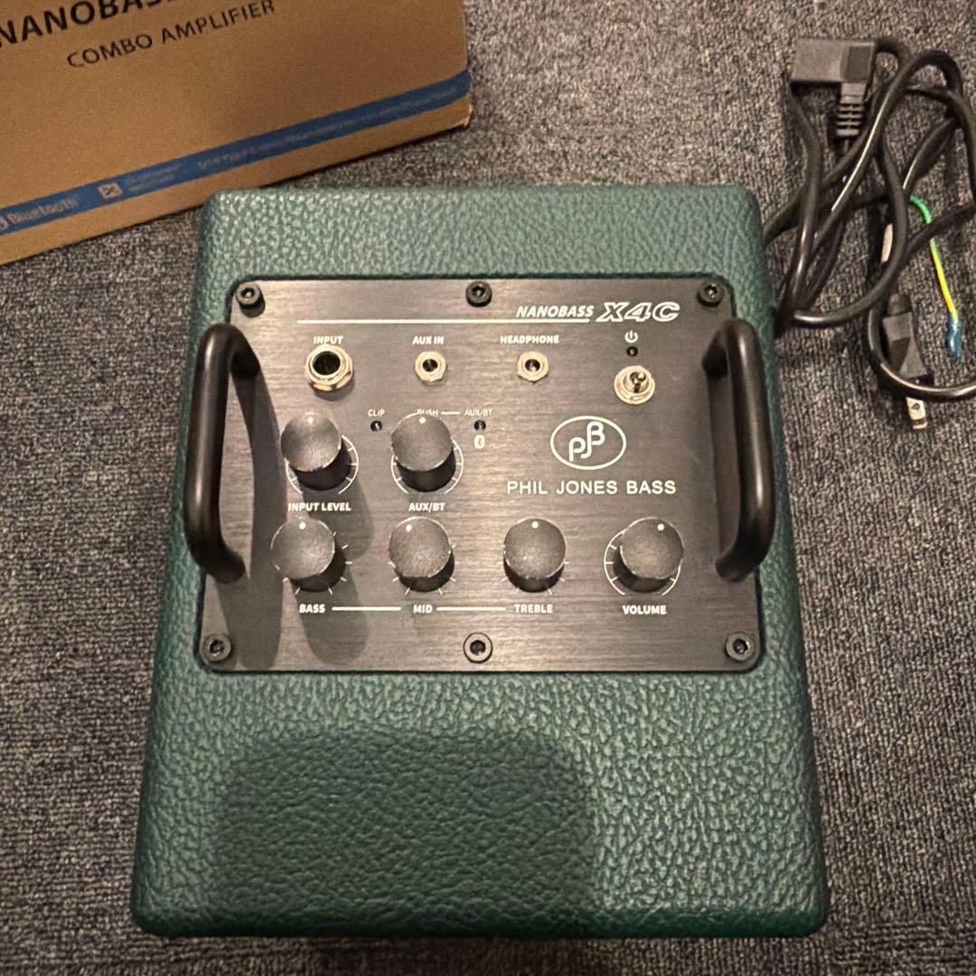 限定品 Phil Jones Bass PJB X4C ForestGreen