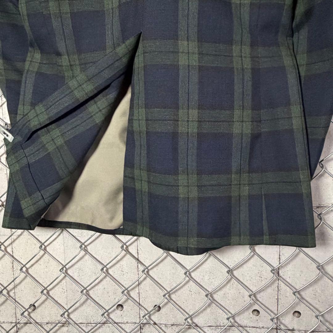 CHAPS ラルフローレン ブレザー ブラックウォッチ チェック柄 金ボタン