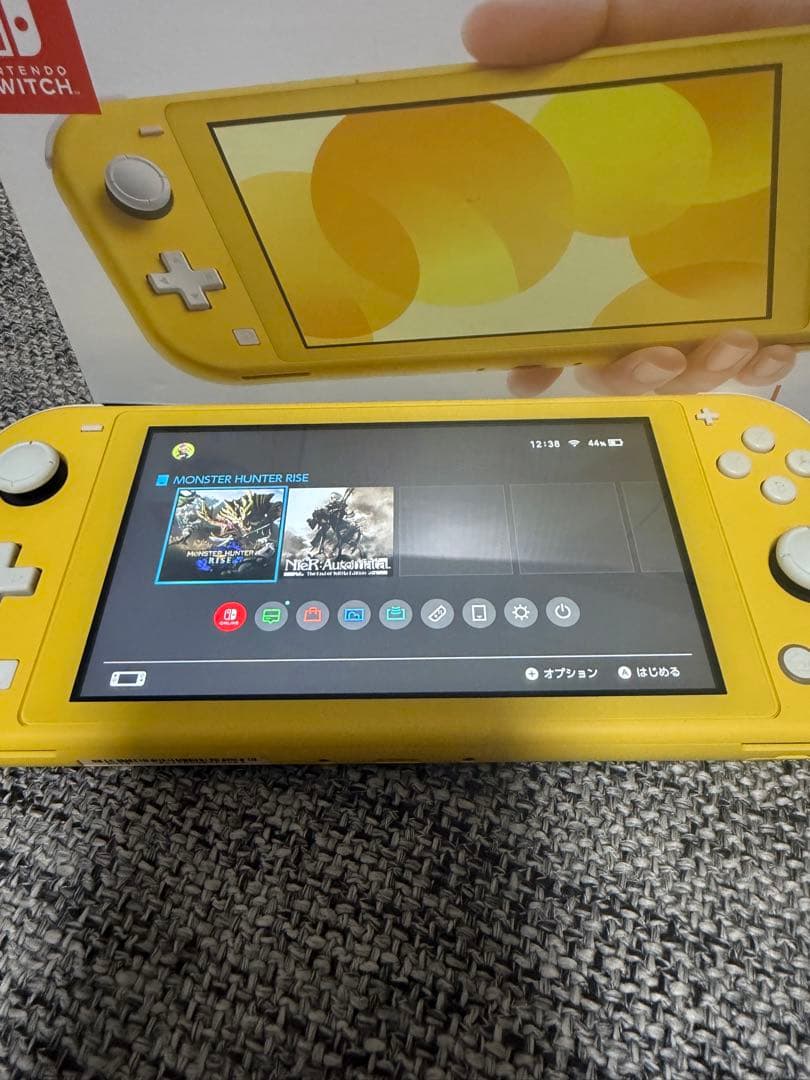18日に掲載終了予定 Nintendo Switch Lite イエロー
