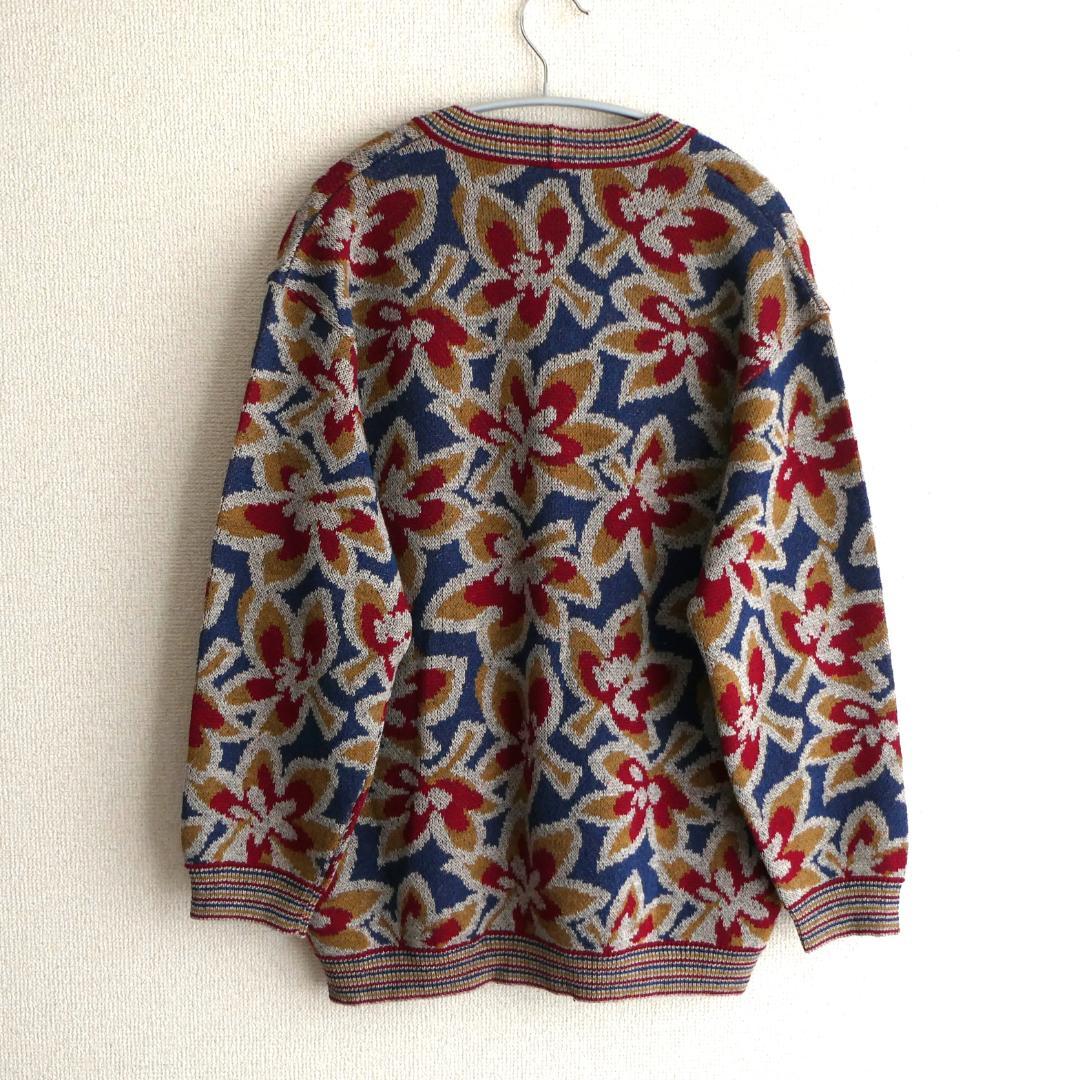 MISSONI SPORT ミッソーニスポーツ　イタリア製 花柄 カーディガン