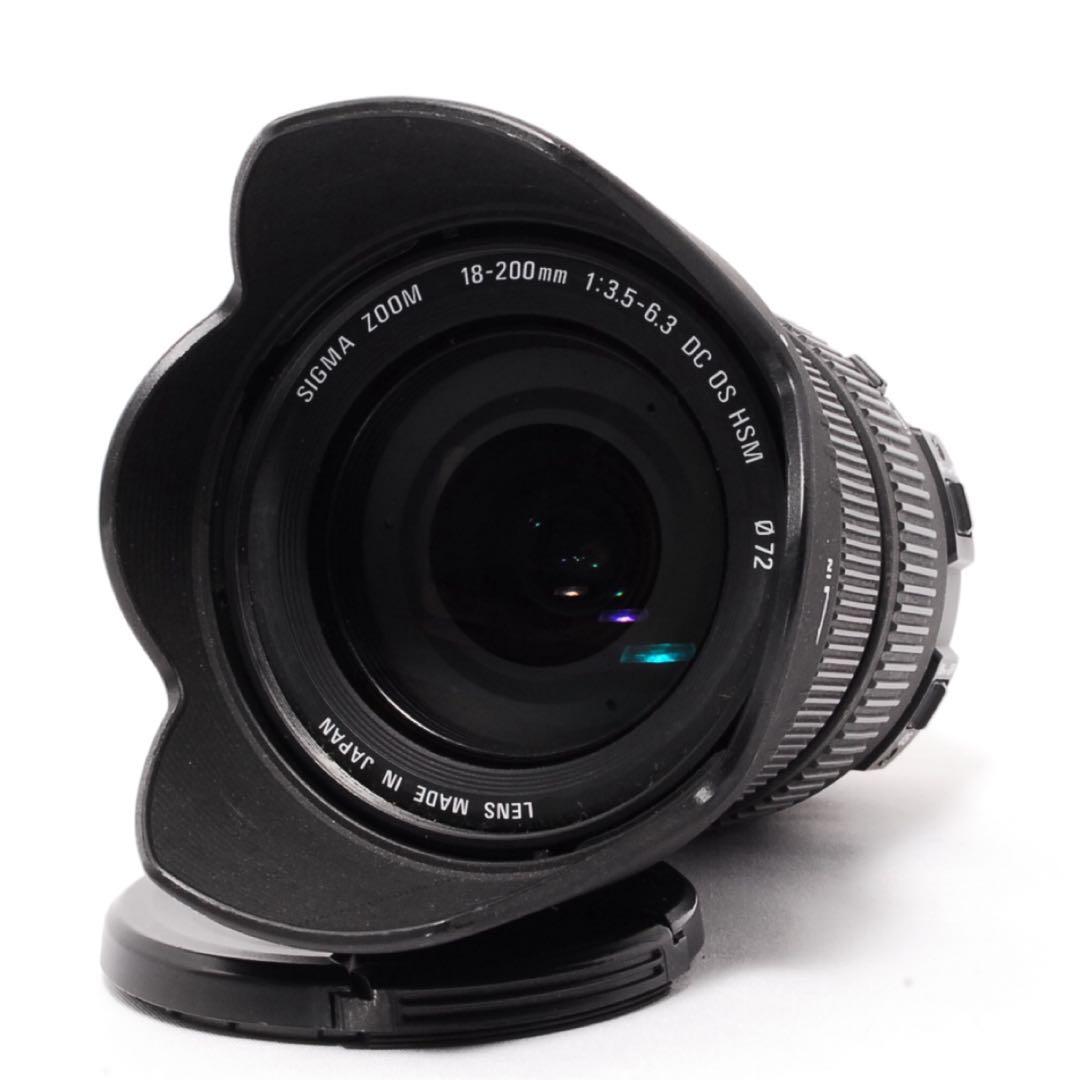 ◆高倍率ズームレンズ◆SIGMA 18-200mm Nikon◆手ぶれ補正付き◆