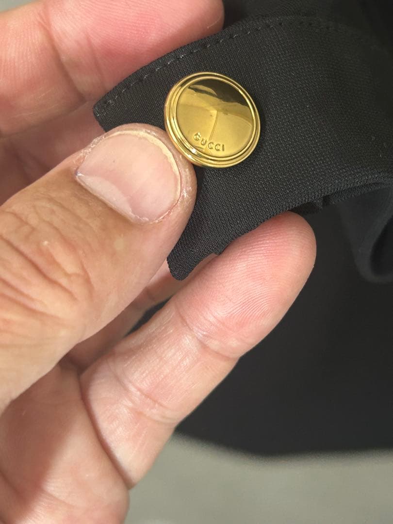 Gucci 黒 長袖ワンピース　サイズS