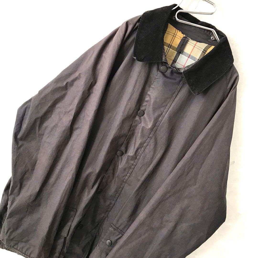 Ｂａｒｂｏｕｒ ＢＥＡＵＦＯＲＴ オイルドジャケット ブラック Ｌ