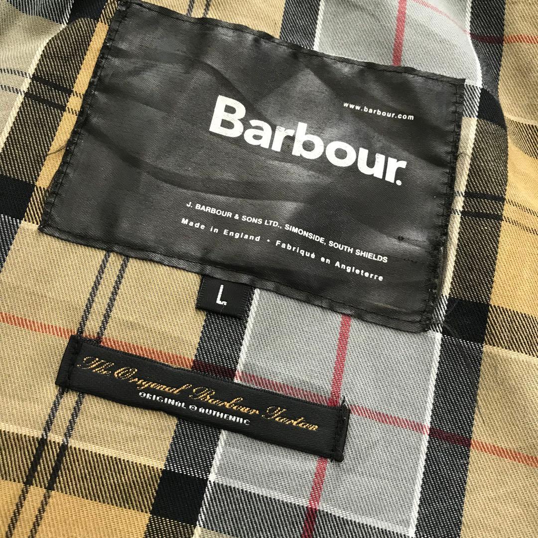 Ｂａｒｂｏｕｒ ＢＥＡＵＦＯＲＴ オイルドジャケット ブラック Ｌ
