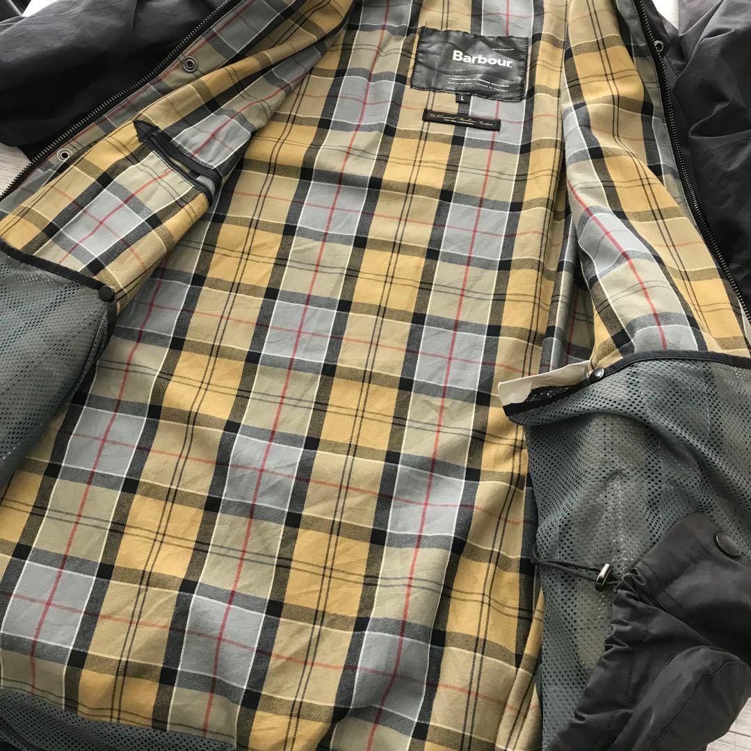 Ｂａｒｂｏｕｒ ＢＥＡＵＦＯＲＴ オイルドジャケット ブラック Ｌ