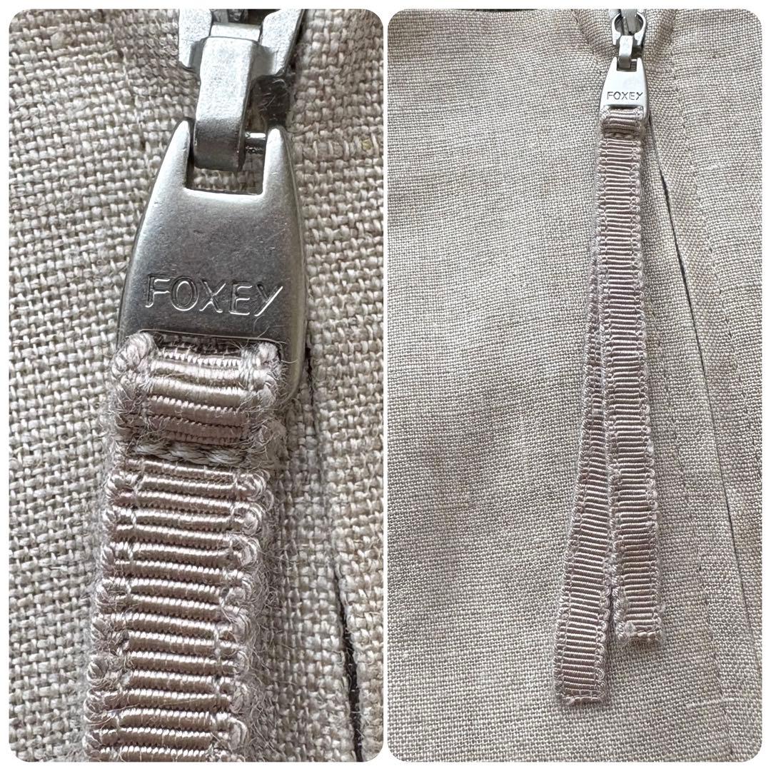【美品】デイジーリン　フォクシー　リネン　ワンピース　バルーン 34555