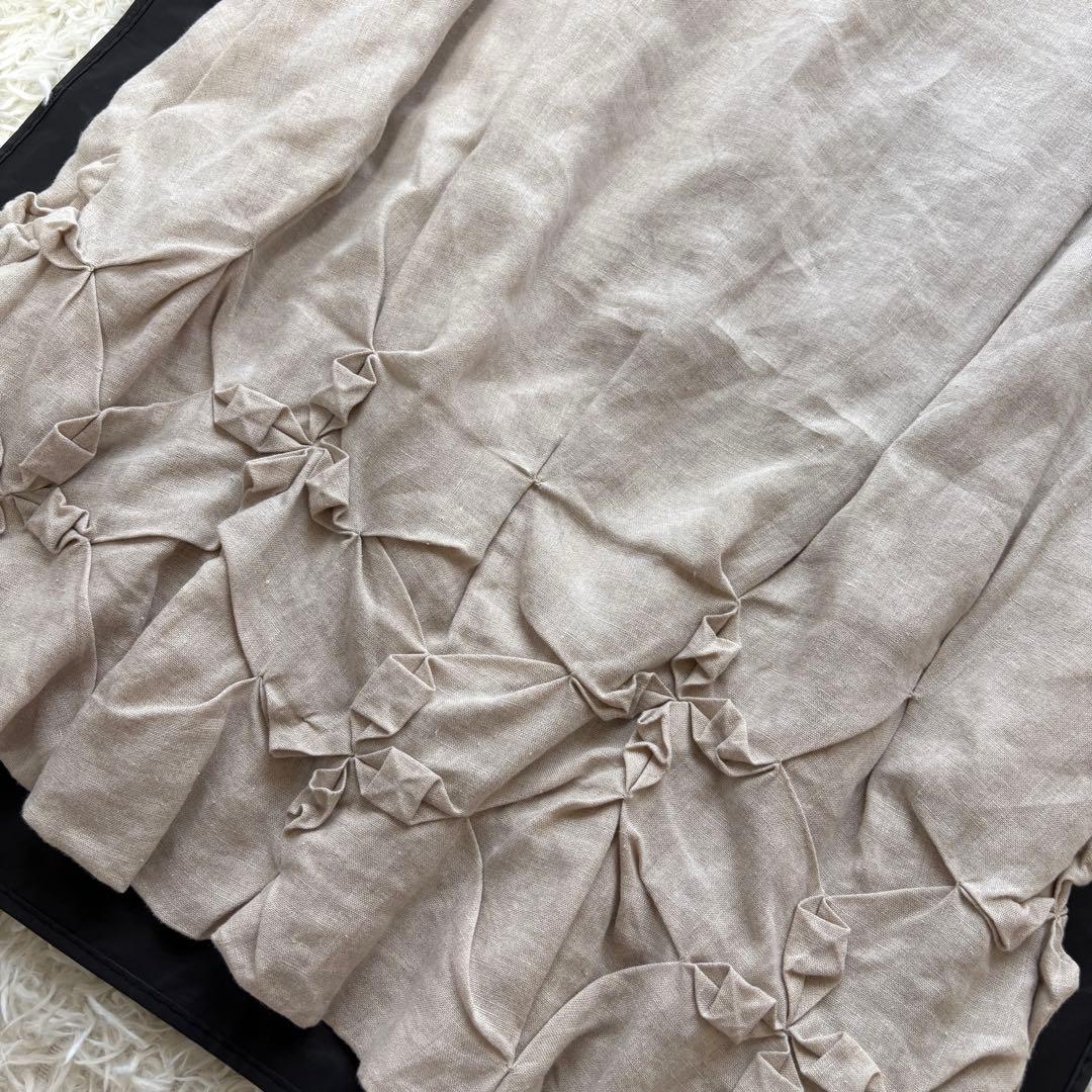 【美品】デイジーリン　フォクシー　リネン　ワンピース　バルーン 34555