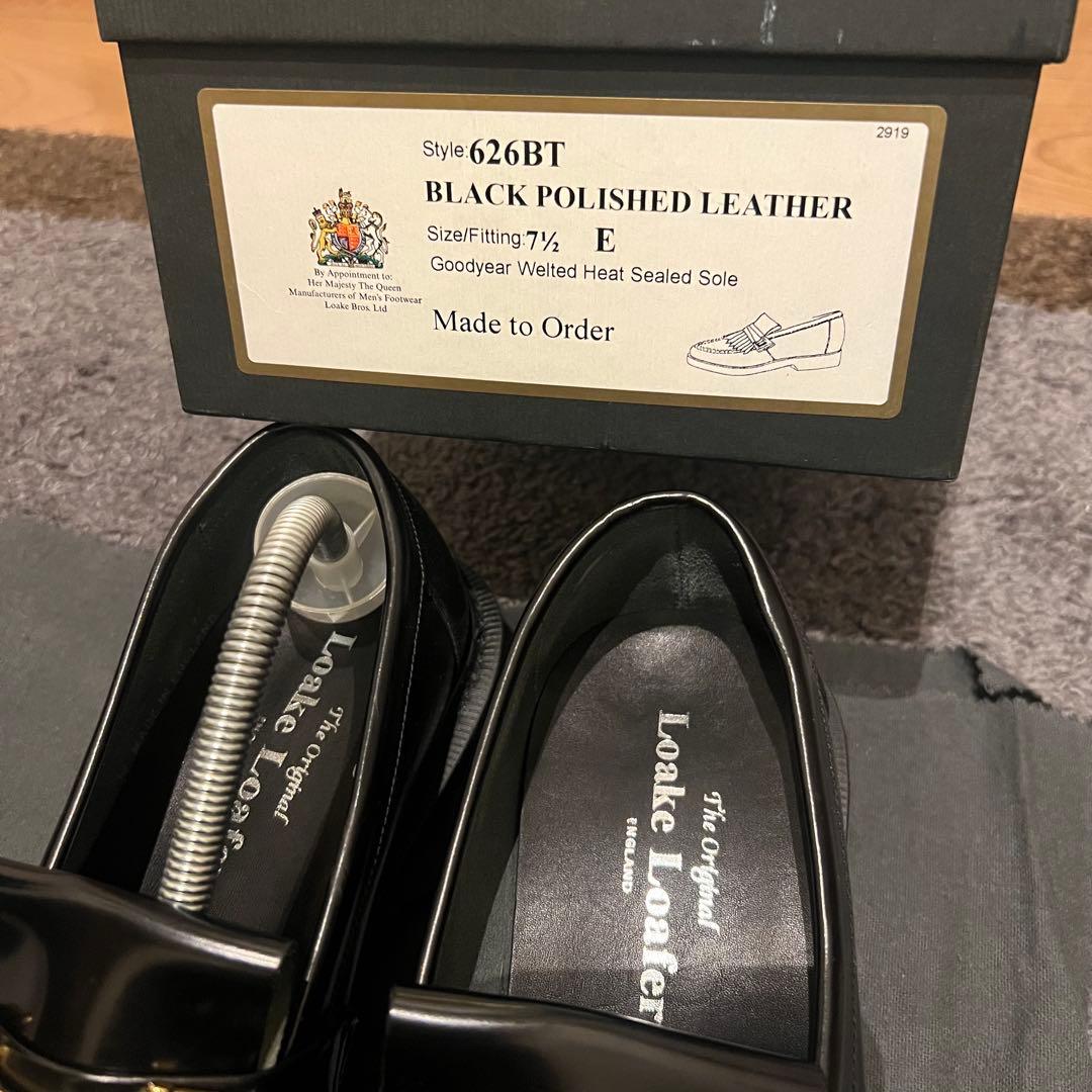 ◉新品箱付　Loake (ローク) ドクターマーチン　英国製　キルトローファー