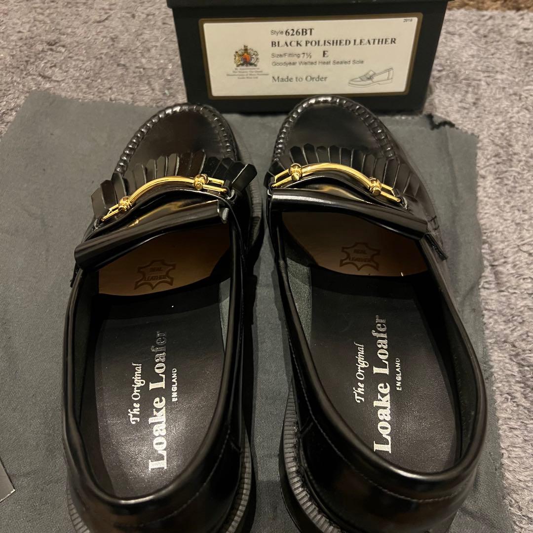 ◉新品箱付　Loake (ローク) ドクターマーチン　英国製　キルトローファー