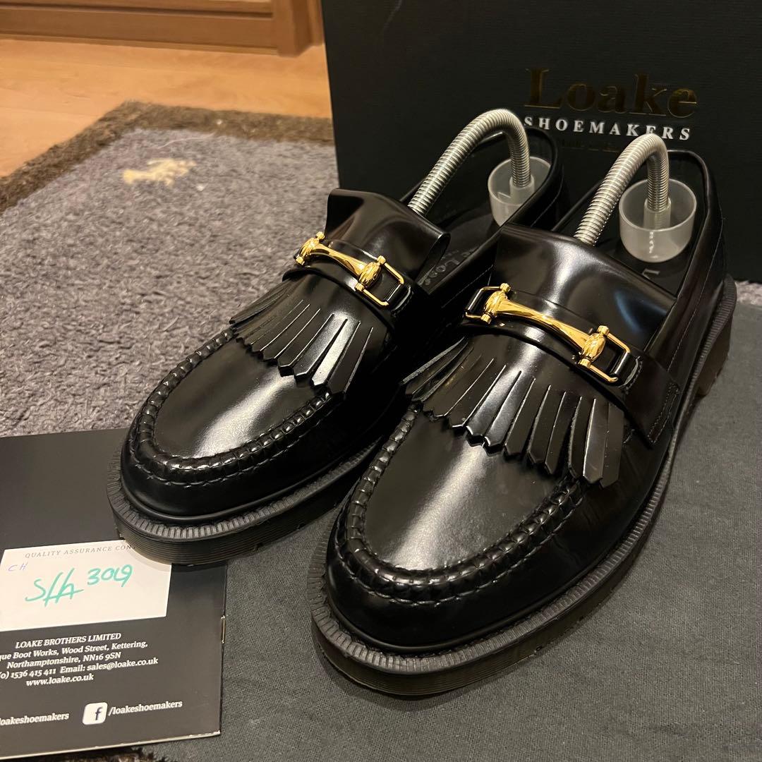 ◉新品箱付　Loake (ローク) ドクターマーチン　英国製　キルトローファー