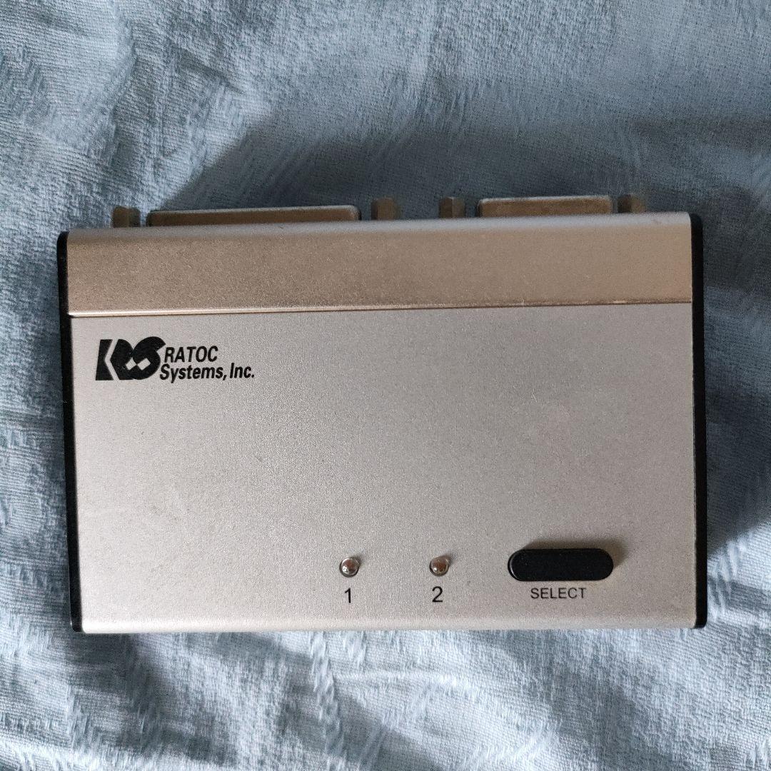 ラトックシステム　パソコン切替器 DVI