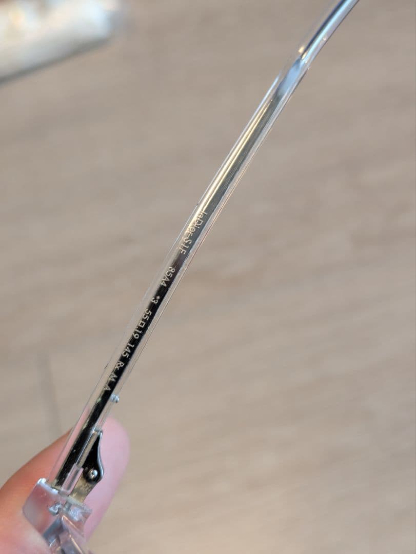 Dior クリアフレーム サングラス