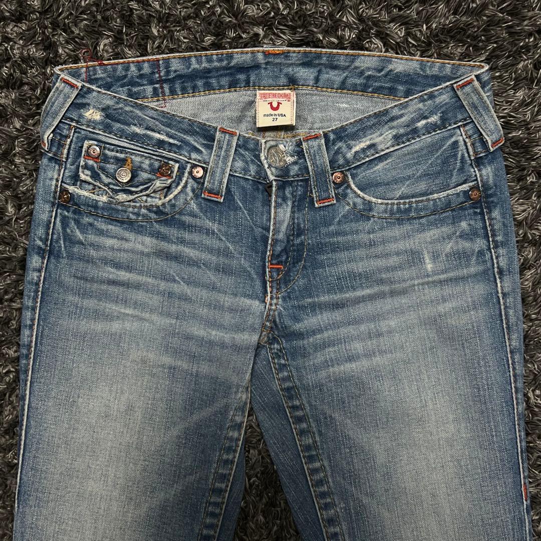 TRUE RELIGION フレアデニムパンツ 00's USA製