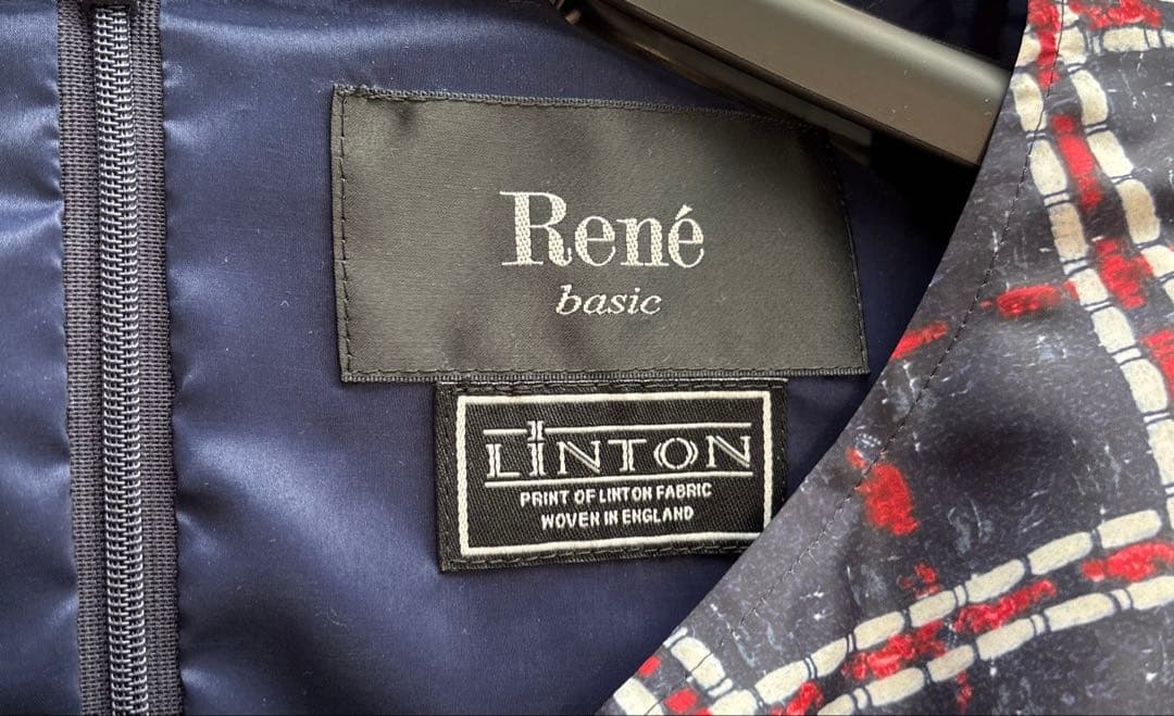 Rene ワンピース リントンプリント