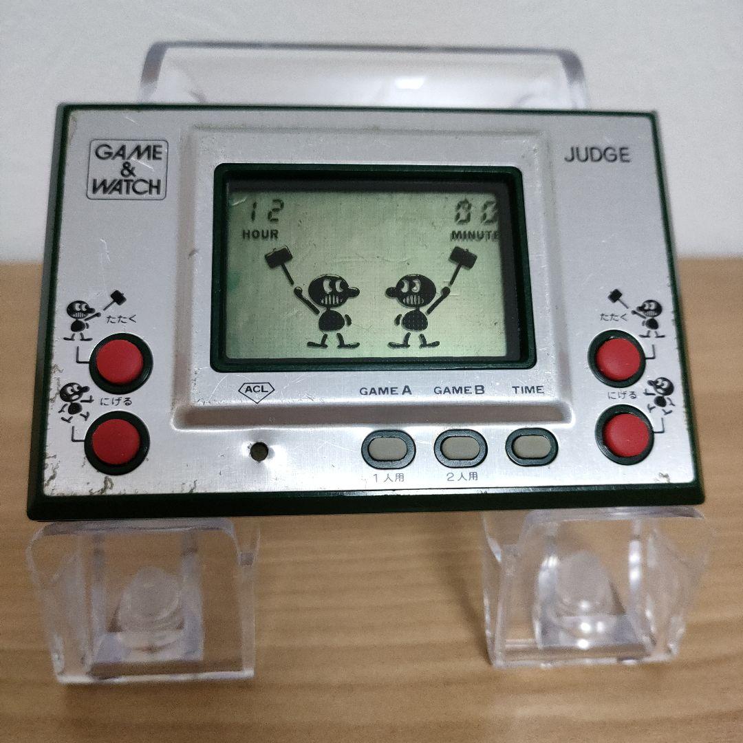 ゲーム＆ウォッチ ジャッジ　ニンテンドーNintendo任天堂　メンテナンス済み