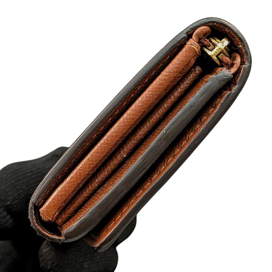 美品 ルイヴィトン モノグラム ポルトモネ ビエ トレゾール 二つ折り財布 ①