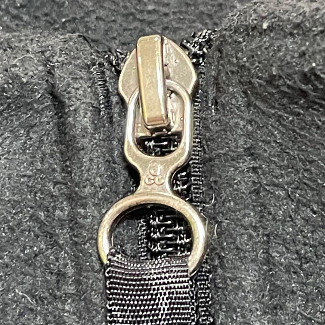 NIKE ACG フリースベスト　90s 黒タグ　ロゴ刺繍　ジップアップ　S