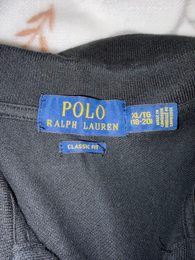 金*生様 00s polo Ralph Laurenビッグポニー ブラックxl